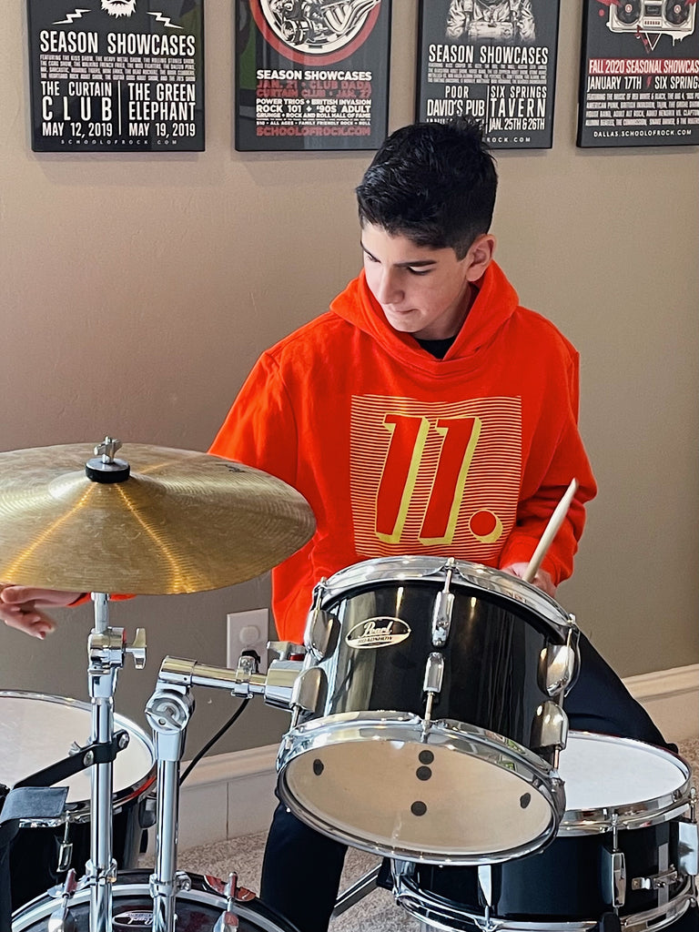 5 Questions With: 11yo Drummer Charlie Castro